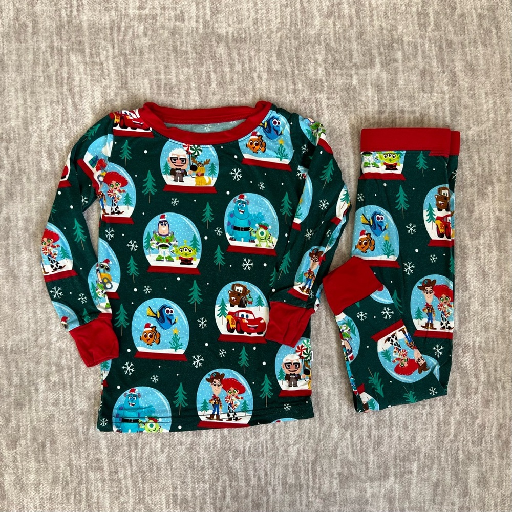 Little Sleepies Disney Pixar Holiday PJ Set